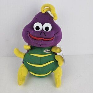 Rare Cuddle Wit 12" Collectible 2000 Vintage Y2K Bug Plush Toy with Tags